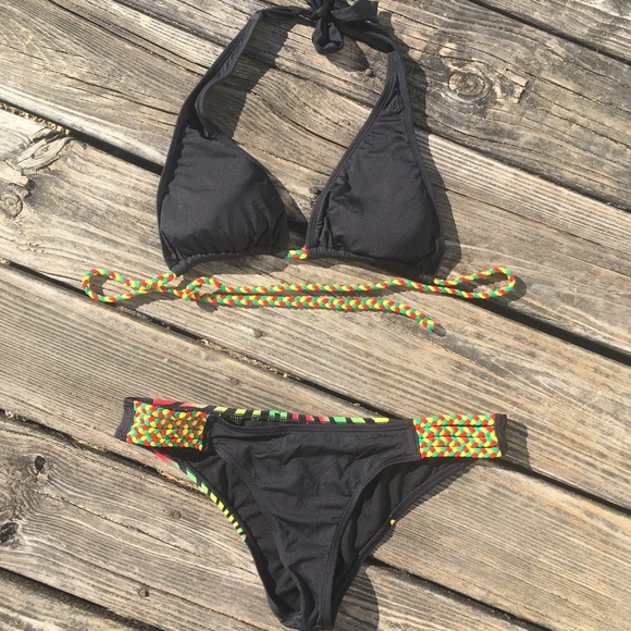 Volcom Other - Super Sexy Volvo Black Reggae style Bikini